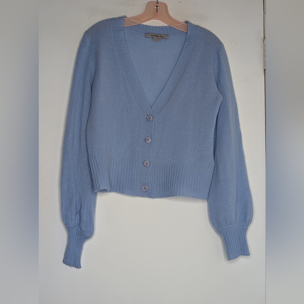Rocky Barnes x 360 Cashmere Cardigan Sweater Size Small